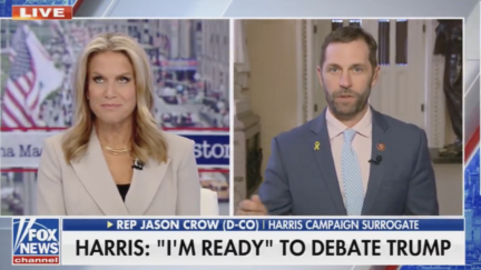 House Democrat Tells Fox News 'Donald Trump Is Afraid' of Harris, Prompting Eye Roll from Martha MacCallum